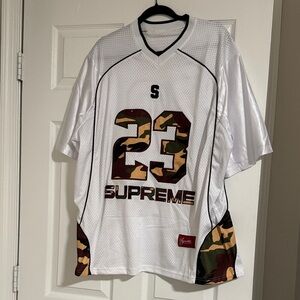 White and Camo Jersey